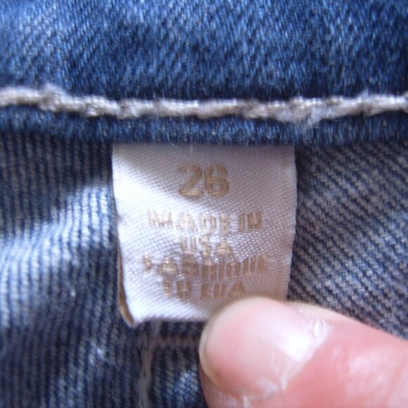 Like New Excellent Condition True Religion Women Jeans sz 26 Made in USA - Picture 3 of 4